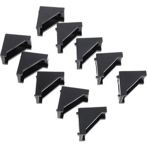 10 Pcs Aluminum Profile Connector Corner Angle for Series Resistant Easy Installation for Shelving and Furniture Projects