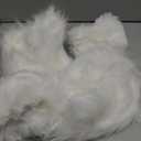 ECOSCO 2 Pairs Faux Fur Cuffs Furry Leg Warmers Wrist Cuff Warmer Boot Cuff For Women Party Costumes Set