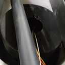 96 Inch Industrial Ceiling Fan - Large Ceiling Fan with DC Motor, 3 Downrods, 6-Speed Remote Control, 8 Reversible Aluminum Blades, Black Commercial Ceiling Fans for Shop/Gym/Warehouse/Garage