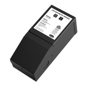 LED Driver 24V 96W Magnetic Dimmable LED Transformer,Magnetic Power Supply 120VAC to 24VDC,Compatible with Lutron and Leviton Dimmers, for LED Strip Lights, Kitchen, Cabinet, ETL Listed