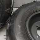 16x8-7 ATV Wheels, 16x8-7 Tubeless Tires for Kazuma Quad ATV Go Kart UTV 150CC Off Road Tyres 4 Holes set of 2