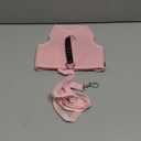 Cat Harness and Leash for Walking Escape Proof Breathable Mesh Fabric, Solid Pink, Large, Adjustable Cat Walking Jackets with Handle, Padded Stylish Cat Vest (L 8-12LBS)