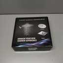 Shower Head Combo,10 Inch High Pressure Rain Shower Head with 11 in Adjustable Extension Arm and 5 Settings Handheld,Powerful Shower Spray Against Low Pressure Water with Long Hose (Chrome)