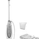 Shark® Professional Steam Pocket® Mop with Swivel Steering, 2 Washable Double-sided Pads, Steam Sanitization, Lightweight, Steam Cleaner for Sealed Hard Floors, Marble, Stone & Laminate, Grey, S3601