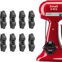 Cord Organizer for Appliances, Small 8 Pack Upgraded Kitchen Appliance Cord Organizer Stick On Appliance Wire Organizer Wrapper for Kitchen Appliances Mixers, Coffee Maker, Pressure Cooker