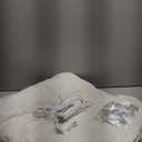 LaffyLo Electric Heated Blanket Full Size 72"84", Luxurious Breathable Flannel with 4 Heat Settings, 10-Hour Auto Shut-Off & Overheat Protection, for Bed & Couch, Cozy Gift - White