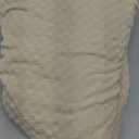 YEMYHOM Stretch Individual Cushion Covers Sofa Chair Seat Cushion Slipcovers Soft Couch Cover Replacement Large Checkered Furniture Protector with Elastic Bottom (1 Pc Cushion Cover, Light Beige)