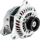 11273N Alternator Compatible with 2007-2014 Ford Edge Fusion Taurus, 2007-2012 Lincoln MKX MKZ, 12V 150A 11273 7T4T10300AD 7T4T10300AE 7T4Z10346A 8G1T10300AC, 6-Groove Pulley