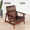 FORTIVO Leather Recoloring Balm, Color Restorer, Scratch Remover, Couch Paint and Repair, Leather Balm for Couches