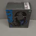 Logitech G432 Wired Gaming Headset, 7.1 Surround Sound, DTS Headphone:X 2.0, Flip-to-Mute Mic, PC (Leatherette) Black/Blue