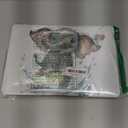 for MacBook Air 13.6 inch Case M4 M3 M2 2025 2024-2022 Release Model A3240 A3113 A2681, Sturdy Plastic Hard Shell Case & Screen Protector for MacBook Air M2 13 inch, Elephant & Giraffe