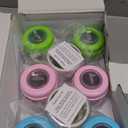 Matyz Glass Breastmilk Storage Bottles, 6 Pack, 8 oz, Compatible With Spectra Medela Breast Pump - Freezer Safe Storage Bottles Set - Wide Mouth Breastmilk Storage Containers - BPA Free (3 Color Lids)