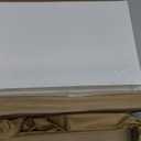 Hamilco White Cardstock Paper with Scored Fold  5" x 7", 80 lb Cover, Blank Folded Greeting & Invitation Cards with Envelopes, 100 Pack