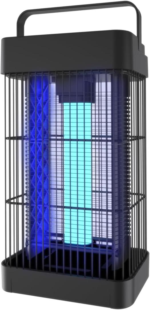 Bug Zapper Indoor/Outdoor, 4200V Electric Mosquito Zapper Indoor,High-Voltage Mosquito Killer for Home, Patio, Kitchen, Backyard, Camping, Black, MWD-G2F-T