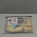 Blonde Long Curly Wig for Women 70s 80s Rocker Punk Wigs with Bangs Cosplay Halloween Costume Party Wigs