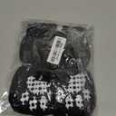 PUPTECK Anti-Slip Dog Socks with Double Sides Grips for Small Medium Large Dogs Hardwood Floors Prevents Licking, Dog Shoes for Hot Pavement Traction Control Paw Protector for Senior Dogs, Grey XL