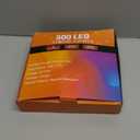 weillsnow 164Ft 500 LED Christmas Lights, Waterproof 8 Twinkle with Memory Functions Christmas Tree Lights for Indoor Outdoor Christmas Tree Garden Decoration (Warm White)