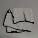 White Golf Towel in Waffle Pattern