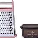 KitchenAid Gourmet Box Grater, Dried Rose, 10 Inch