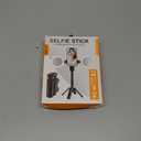 Phone Tripod, Selfie Stick Tripod for iPhone/Android with Remote & Light, Extendable Cell Phone Stand, 360Rotation Travel Stand with Rechargeable Remote with Phone, Camera, Video Recording