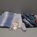 CORFOTO 210 x 150 cm Snow Mountain Blue Sky Winter Wonderland Snowboard Ski Sport Wall Art for Men Boys Bedroom Aesthetic Living Room Decorations Wallpaper Wall Hanging