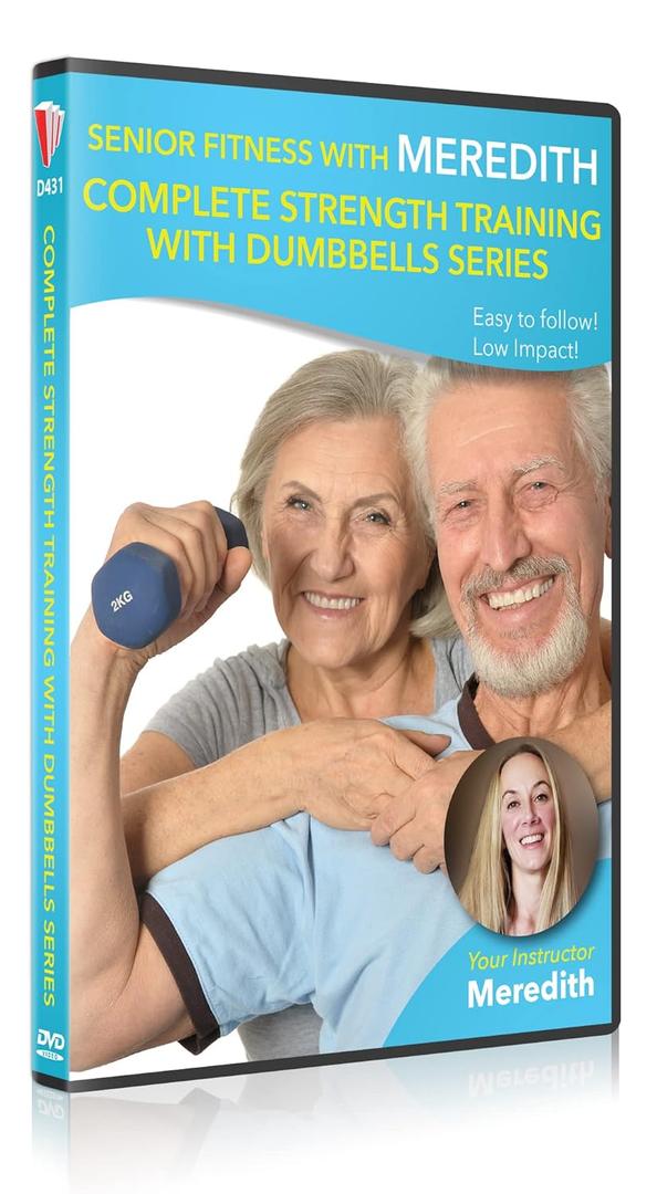 Senior Fitness with Meredith: Complete Strength Training with Dumbbells Series