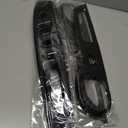 Korlot Carbon Fiber 4-Door Window Lift Trim Switch Panel Cover Trim for Hyundai Santa Cruz 2022-2024