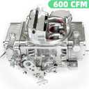 600 CFM 4 Barrel Carburetor Electric Choke Vacuum Secondary 4150 Model - Aluminum Street Performance Carbs Compatible with Ford Chrysler GM V8 Engines (Part: BR-67270)