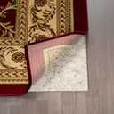 Ottomanson Non Slip Rug Pad Grip 3x16 1/8 Thick, Protection for Any Flooring Surface, Keep Your Runner Rug and Area Rugs in Place, 2'7" x 16', Beige