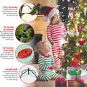 National Tree Company 9ft Pre-Lit Dunhill Fir Artificial Christmas Tree
900 LED Lights, 10 Light Functions, 4,026 Tips, Foot Pedal, Includes Stand, Green