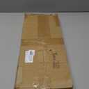 1 Pcs 2 Tier Matcha Station Shelf Bamboo Coffee Mug Stand Countertop Storage Rack, Double Layer Rattan Office Cup, Kitchen, Tea, Plant, Bar Accessories Condiment Display (Brown, 17.7 Inch)