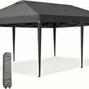 Garvee 10x20ft Pop Up Canopy Tent, Heavy Duty Outdoor Instant Gazebo