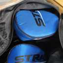 Callaway Golf Strata Complete Golf Set, 8 Piece (Blue, Right Hand, Alloy Steel, Iron 6, 7, 8, 9, PW, 5h, Driver, 5W)