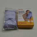 REVIX Microwavable Heating Mittens for Hand and Fingers, Heated Hands Mitts Warmers 1 Pair, Unscented Hand Muff (Orchid)