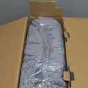 CYMULA Heated Weighted Blanket for Adults, Weighted Heated Blanket 48" x 72", 15lbs Sherpa Fleece Weighted Electric Blanket Soft Heating Blanket with 10 Heating Levels & 1-8 Hours Auto Off, Light Gray