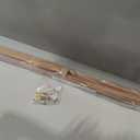MEEDEN Easel Stand for Wedding Sign: Wood Tripod for Poster Board - Wooden Easel Standing for Display Welcome Picture, 1PC