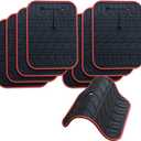 Car Scratch Protector for Trunk Bike Rack, Anti-Scratch Anti-Collision Non-Slip Silicone Pads, Car Paint Protective Pads Car Tire Pattern Non-Slip, Bike Car Rack Accessories(8 Pack)