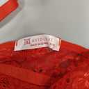 Avidlove Plus Size Babydoll Womens Snap Crotch Lingerie V Neck Lace Nighty Sleepwear L-5XL (Red)