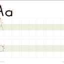 Channies My First Letters, Pre K - Kindergarten Writing Workbook, Fun Way to Practice Letter Tracing for Kids Ages 3-5, Easy to Follow, Color-Coded, 40 Double-Printed Worksheets