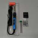 Soldering Iron Kit, 80W 110V Fast Heat up in 10s LCD Digital Adjustable Temperature Soldering Gun Thermostatic Soldering Kit for Electronic