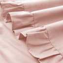 KKJIAF Cotton Toddler Pillowcase 13"x18" Set of 2, Soft & Breathable Toddler Pillow Cover, Envelope Closure Travel Pillow Case for Boys, Girls (Dusty Pink)