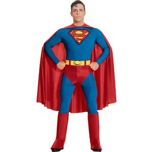 Rubie's DC Comics Classic Superman Adult Costume (Large)