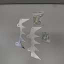 Autoparts Dual Felling Dog Bumper Spikes Chain Catcher Set Replacement for Stihl 024 026 MS240 MS260 029 039 034 036 038 MS290 MS390 MS310 MS311 MS271 MS291 Chainaw Powder Coated