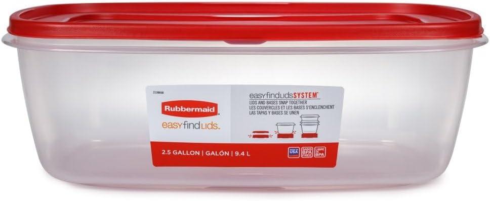 Rubbermaid FOOD STORAGE CONT 2.5GAL