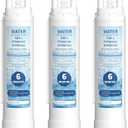 FPPWFU01 Water Filter Replacement Compatible With Frigidaire FPPWFU01 PurePour PWF-1, Electrolux EPPWFU01 PureAdvantage PWF-1 Water Filter, 3 Pack