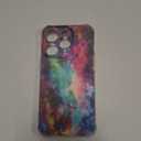 Case for iPhone 14 Pro, Colorful Universe Sky Drop Protection Shockproof Case TPU Full Body Protective Scratch-Resistant Cover for iPhone 14 Pro