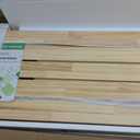 Solid Pine Wire Shelf Covers, 12" D x 43" L, Tool-Free Pantry Rack, 43" Length