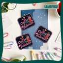 Coffee is My Valentine Patch, Size 3 Inches Iron On Valentine's Day Embroidery Patches for Hats Clothes Backpacks Jeans, DIY Sew On Patches, Fabric Patches, Pink Iced Coffee Gift for Boy Girl