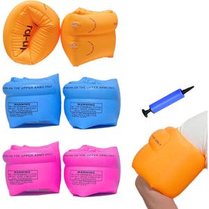 Inflatable Arm Floaties Swim Arm Bands Swimming Tube Floater for Adult Beach Water Float Party Swimming Pool