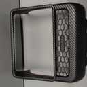 Carbon Fiber Pattern AC Vents Cover, Highland Model y Rear Center Console Air Vent Cover Compatible with Tesla Model Y Juniper and Model 3 Highland (Matte Carbon Fiber)